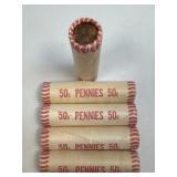 (SC) 5 Uncirculated, Unopened Rolls Of 1981