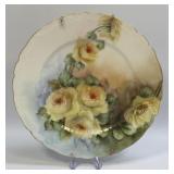 (A) HAVILAND Hand Painted Yellow FLOWERS FRANCE