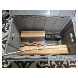 Tub of Misc Wood & more