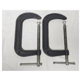 2- Bessey 6" C-Clamps