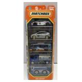 (B) 5 Matchbox Cars as Shown NIB MBX Airport