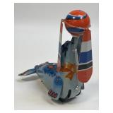 (B) VINTAGE TIN TOY WIND UP SEA LION BALL