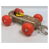 (B) Vintage 1965 Fisher Price Pull Toy #8 Bouncy