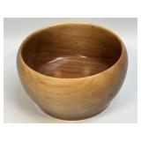 (A) Hand Turned Walnut Bowl