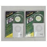 2 Telko Door Guard Door Handle Alarm NIB