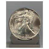 (SC) 1986 Key Date American Eagle Silver Dollar 1