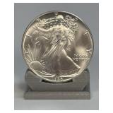 (SC) 1986 Key Date American Eagle Silver Dollar 1