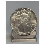 (SC) 1986 Key Date American Eagle Silver Dollar 1