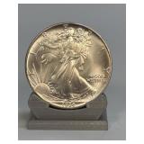 (SC) 1986 Key Date American Eagle Silver Dollar 1