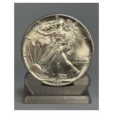 (SC) 1986 Key Date American Eagle Silver Dollar 1