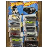 (B) 12 Assorted Hot Wheels as Shown NIB