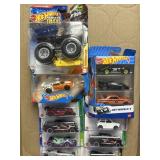 (B) 12 Assorted Hot Wheels as Shown NIB