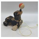 (B) Vintage Fisher Price Black Suzy Seal