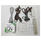 Extension Cords, Outlet Adapters & Timer