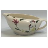 (A) Vintage Hand Painted Gravy Boat Chicken Decor
