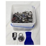 Bucket of Misc Hardware