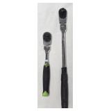 Pittsburg 1/4" Flex Head Ratchet & Unknown 3/8"