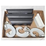 Plastic Shelves & Closet Rack Clothes Rod