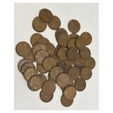 (SC) Over 100 Wheat Pennies As Pictured