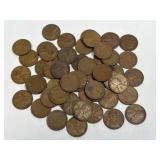 (SC) Over 100 Wheat Pennies As Pictured