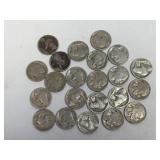 (SC) 22 Buffalo Nickels As Pictured