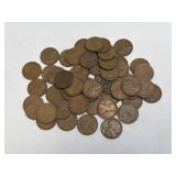 (SC) Over 100 Wheat Pennies As Pictured