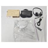 Garmin GPS, Cassette Player,  Microphones &