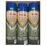 (A) 3 Cans Of Field Marking & Striping Paint