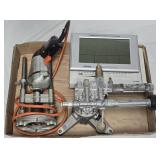 Electric Drill, Pressure Washer Pump & Weather