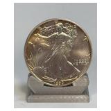 (SC) 1980 American Eagle Silver Dollar 1 Oz Fine