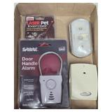 Door Handle Alarm, Lamp Commander, Motion Light