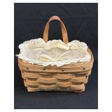 (B) Vintage Longaberger Handwoven Storage