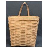 (B) Vintage Longaberger Hand Woven Storage Basket/