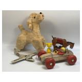 (B) Several Assorted Vintage Toys As Pictured
