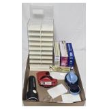 Office Supplies & Storage Bin 6"W 5"D 14" Tall