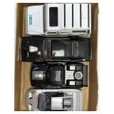 (B) 3 Assorted Toy Die Cast and 1 Plastic Hess