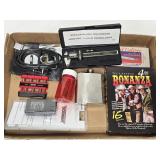 Bonanza DVD Set, Digital Clipper, Flask & more