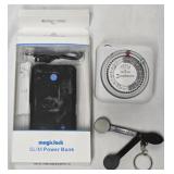majicJack Slim Power Bank , Timer & Lens Cleaner