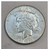 1923 Peace Silver Dollar 90% Silver