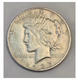1935 Peace Silver Dollar 90% Silver