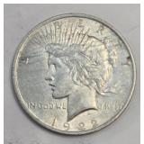 1922 Peace Silver Dollar 90% Silver