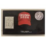 Patriots Coin 5 Grains .999 Fine Silver Trump