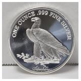 1 oz Indian Head- Eagle .999 Fine Silver by
