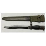 Spanish WWII Bayonet & Scabbard CETME Bolo Model