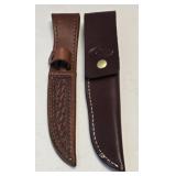 2 Leather Knife Sheathes For Fixed Blade Knives