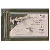Investment Caster MP5 7.9g  .999 Fine Silver