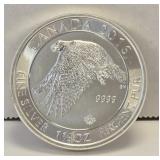 2016 Canada 1½ oz Silver $8 Eagle .9999 Argent Pur