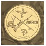 1oz Gun & Rod Silver Round .999 Fine Silver