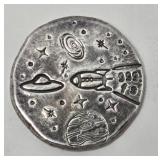 1/2 Oz. Lost Coast Treasures Art Bar .999 FS (Fine