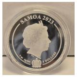 2023 Samoa 1 oz $5 DC Comics Batman Coin .999